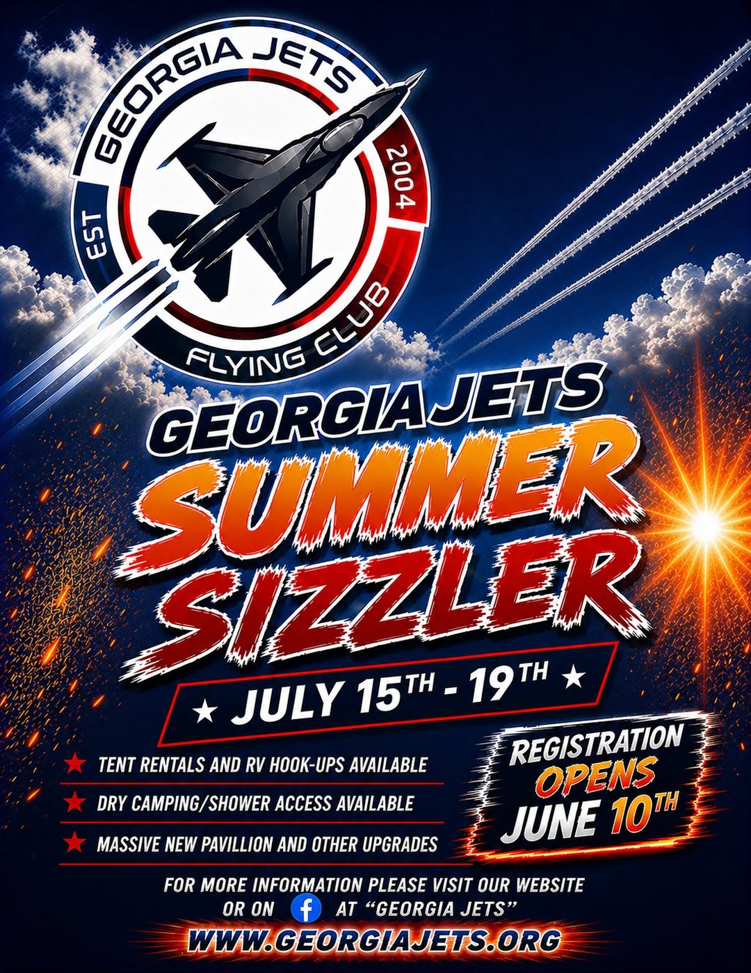 Georgia Jets Summer Sizzle